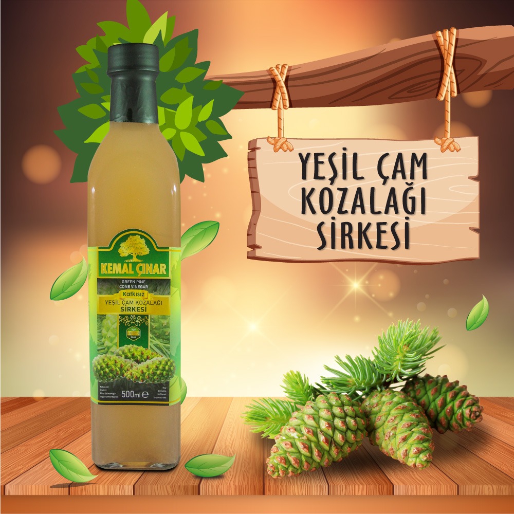 ÇAM KOZALAĞI SİRKESİ 500 ml