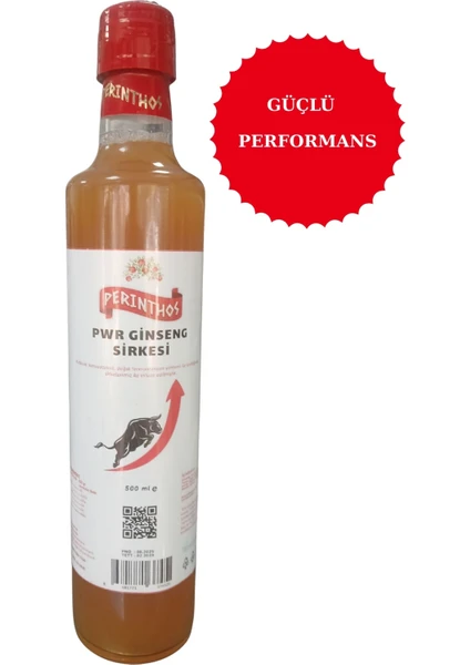 PWR GİNSENG SİRKESİ 500ML