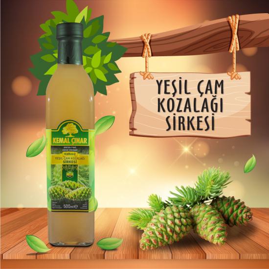 Çam Kozalağı Sirkesi 500 ml