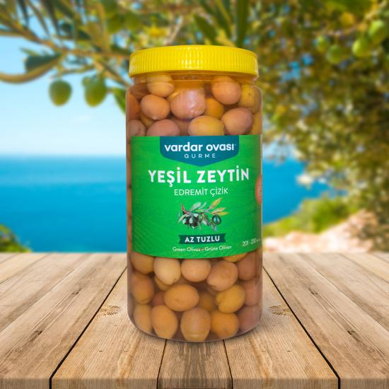 Edremit Çizik Yeşil Zeytin 1000 g